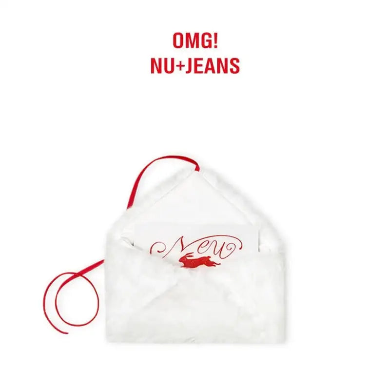 NewJeans - NU+JEANS - Letter Pouch - NewJeans - Pouches - Harumio