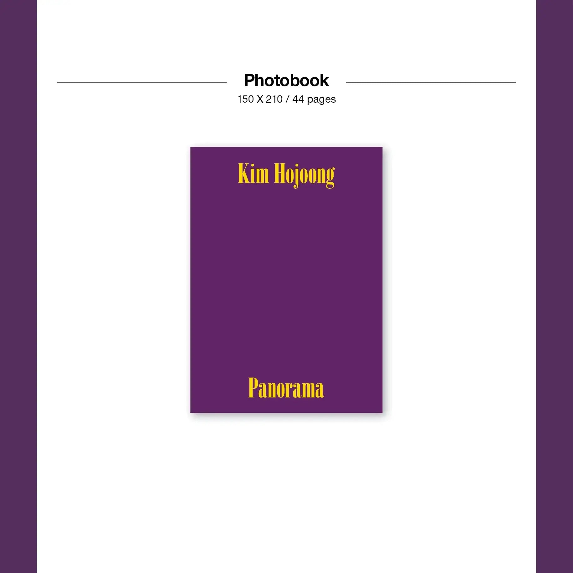 Kim Ho-joong - Panorama : 2nd Album - Kim Ho-joong - Album - Harumio