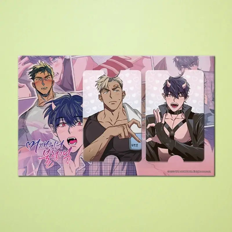 The Pest On My Shoulder - Lenticular Card - Lezhin - Collectible - Harumio