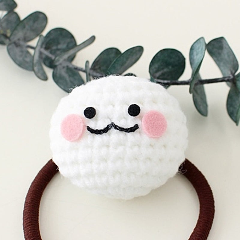 Ikmyeong - Face Hand Knitted Hair Tie