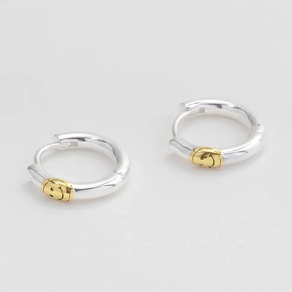 OST - Smile Simple Ring Earrings - OST - Jewelry - Harumio