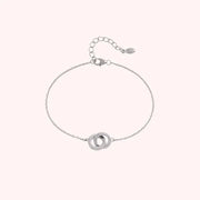 CLUE - Double Coin Silver Bracelet - CLUE - Jewelry - Harumio