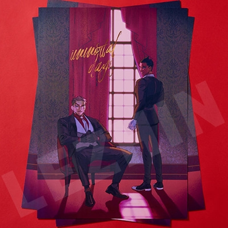 Immortal Days - AR Poster - Lezhin - Posters - Harumio