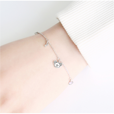 BT21 x OST - Koya Silver Bracelet