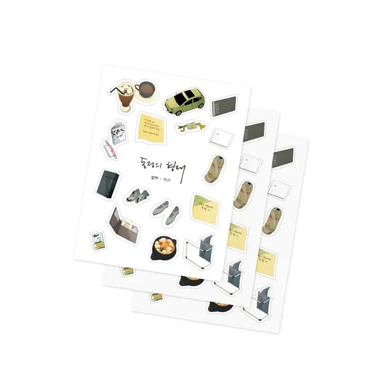 Form Of Sympathy - Sticker Set - Toon!que - Accessories, Stationery - Harumio