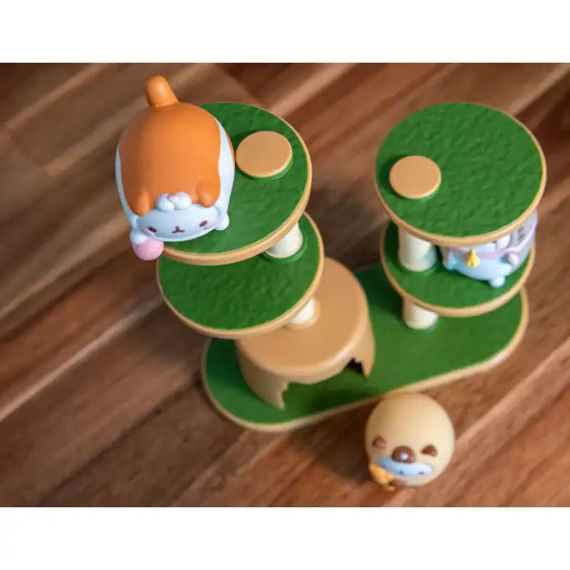 Molang - Miniature Cat Tower - Molang - Figures - Harumio