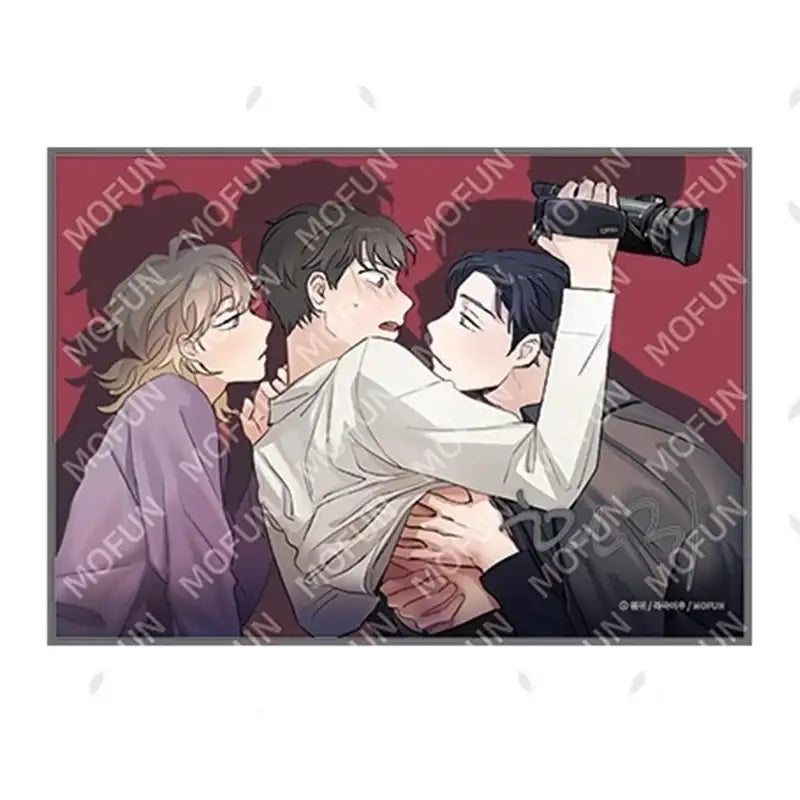 White Eared Artist x MOFUN - From Points of Three Illustration Colored Paper Set - MOFUN - Collectible - Harumio