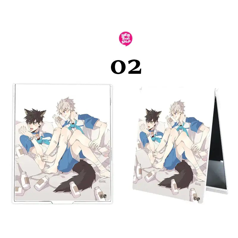 Wild City - Folding Square Mirror - Webtoon Shop - Mirrors - Harumio