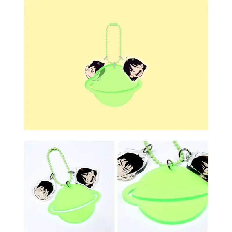 After School Lessons For Unripe Apples - Keyring + Student ID Set (D Set) - Webtoon Friends - Keyring/Student ID Set - Harumio