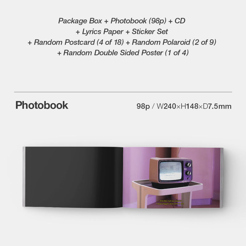 Blackpink Rosé - First Single Album : -R-