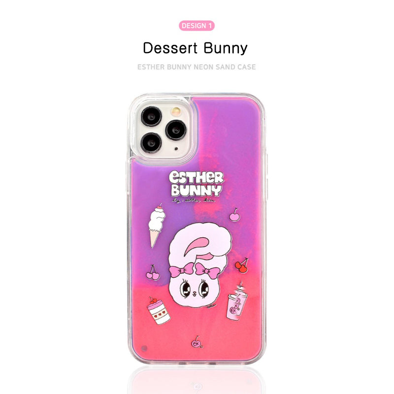 Esther Bunny - Neon Sand Phone Case (iPhone)