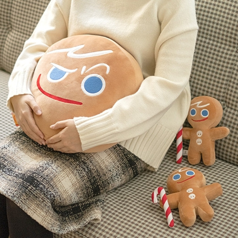 Cookie Run - Gingerbread Plush And Cushion Set
