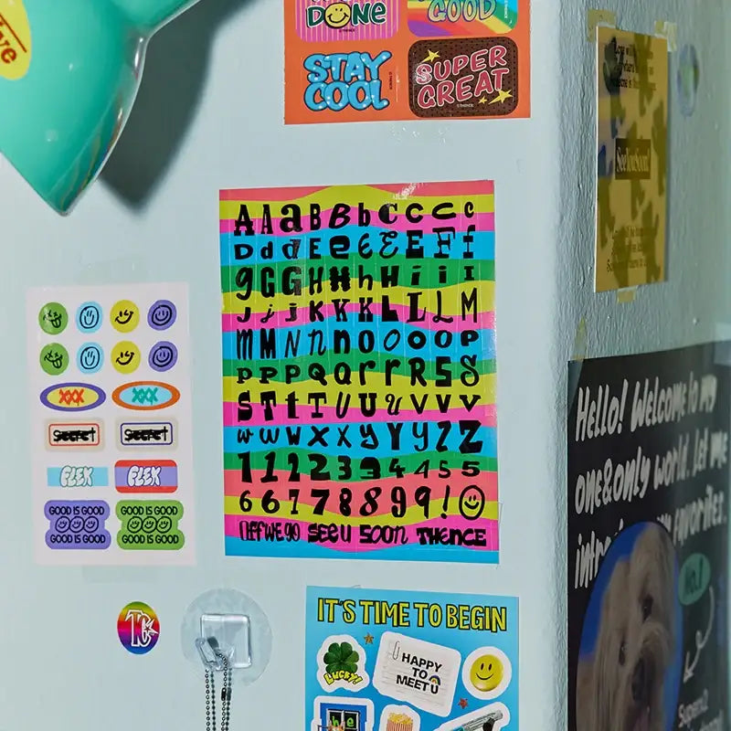 THENCE - Letter Sticker Set Ver.7 - THENCE - Stickers - Harumio