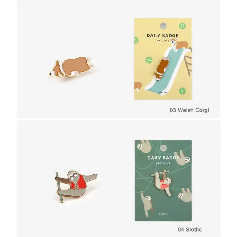 Dailylike x 10x10 - Daily Badge - Dailylike x 10x10 - Accessories - Harumio