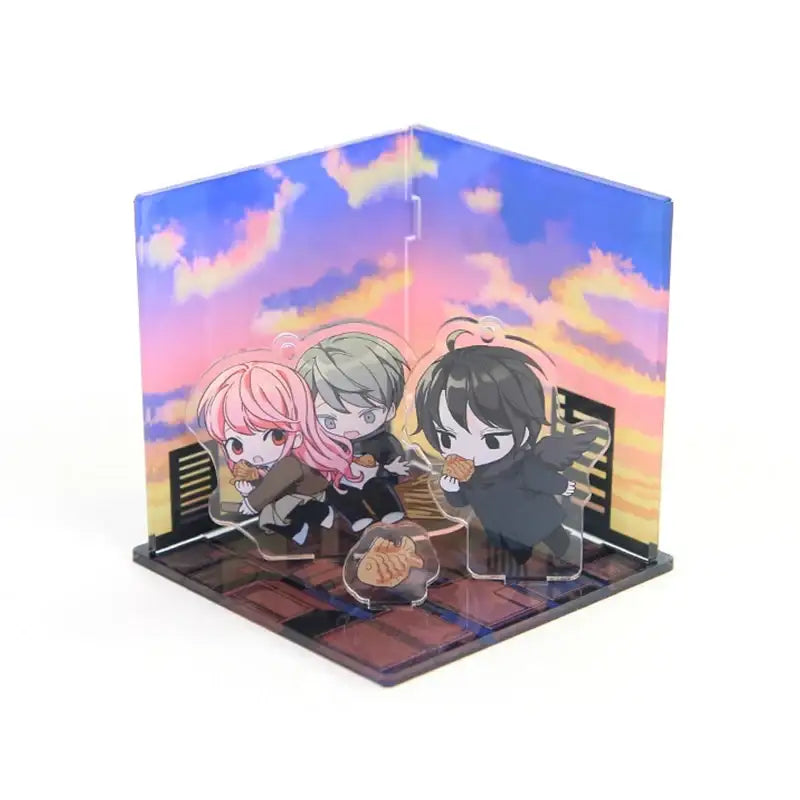I Don't Want This Kind Of Hero - Sunset Set Acrylic Stand - Webtoon Shop - Acrylic Stand - Harumio