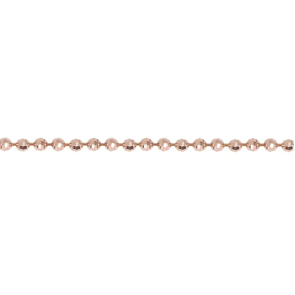 CLUE - Basic Ball Rose Gold Anklet - CLUE - Jewelry - Harumio