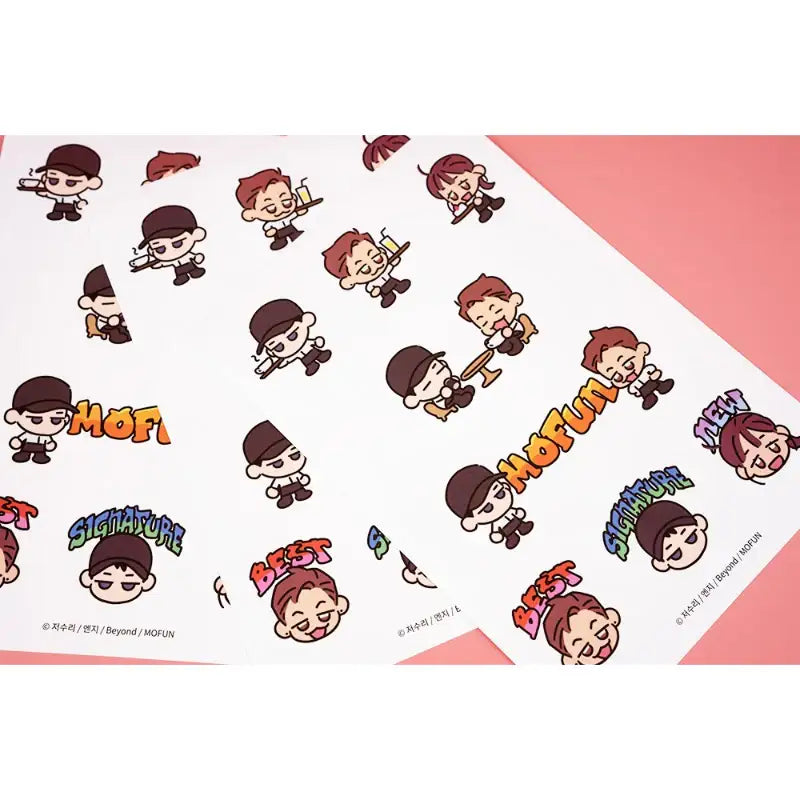 Semantic Error x MOFUN - Removable Sticker Set - MOFUN - Stickers - Harumio