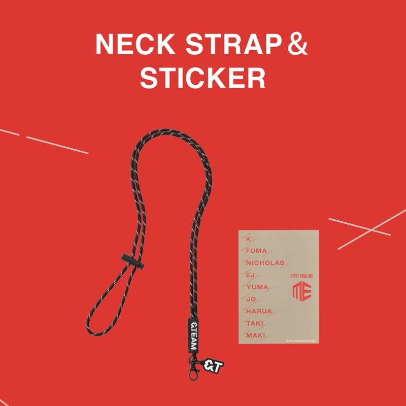 &TEAM - First Howling : ME - Neck Strap ＆ Sticker