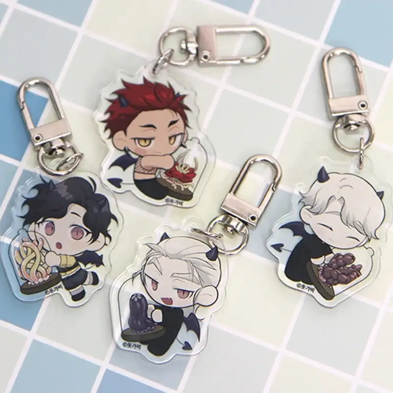 Tentacle Recipe - Acrylic Keyring - Webtoon Shop - Keyrings - Harumio