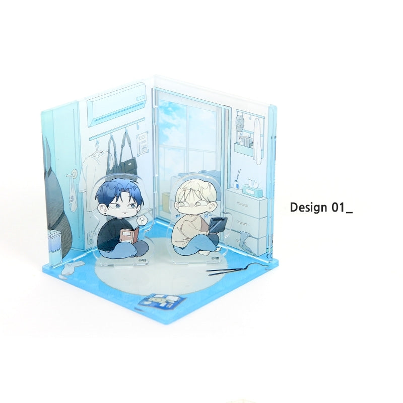 Apartment Assistant-nim - Acrylic Stand Set - Webtoon Shop - Acrylic Stand - Harumio