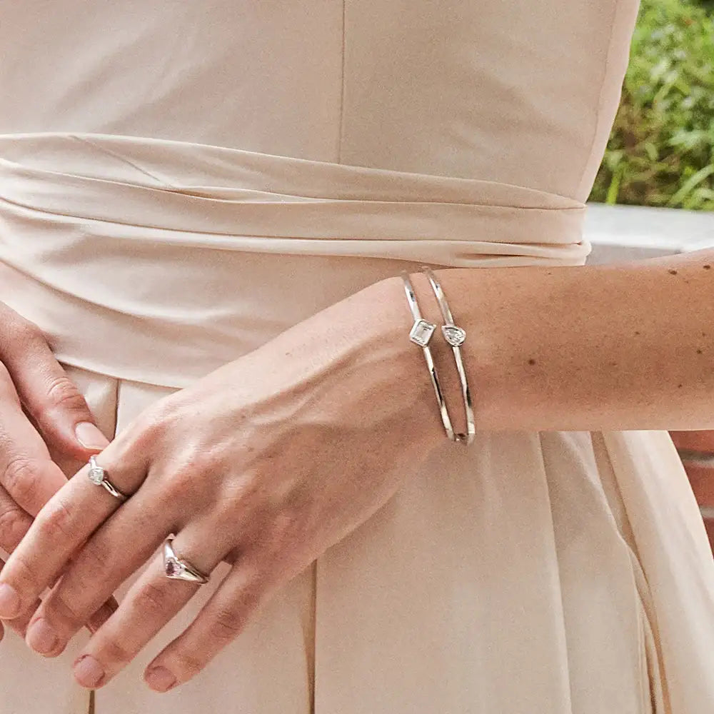 OST - Square Cuff Bangle - OST - Jewelry - Harumio