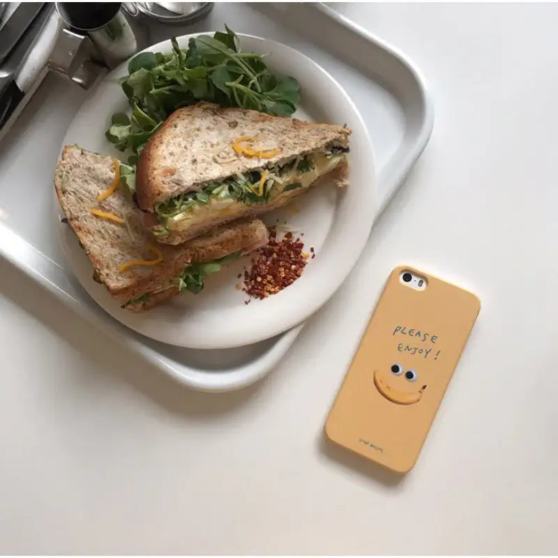 Second Morning - My Banana Hard Phone Case - Second Morning - Phone Cases - Harumio