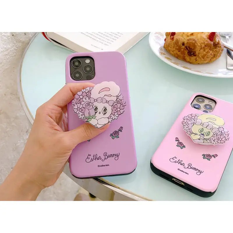 Esther Bunny - Smart Tok Guard Up Plus Phone Case - Flower Series - Esther Bunny - Phone Cases - Harumio