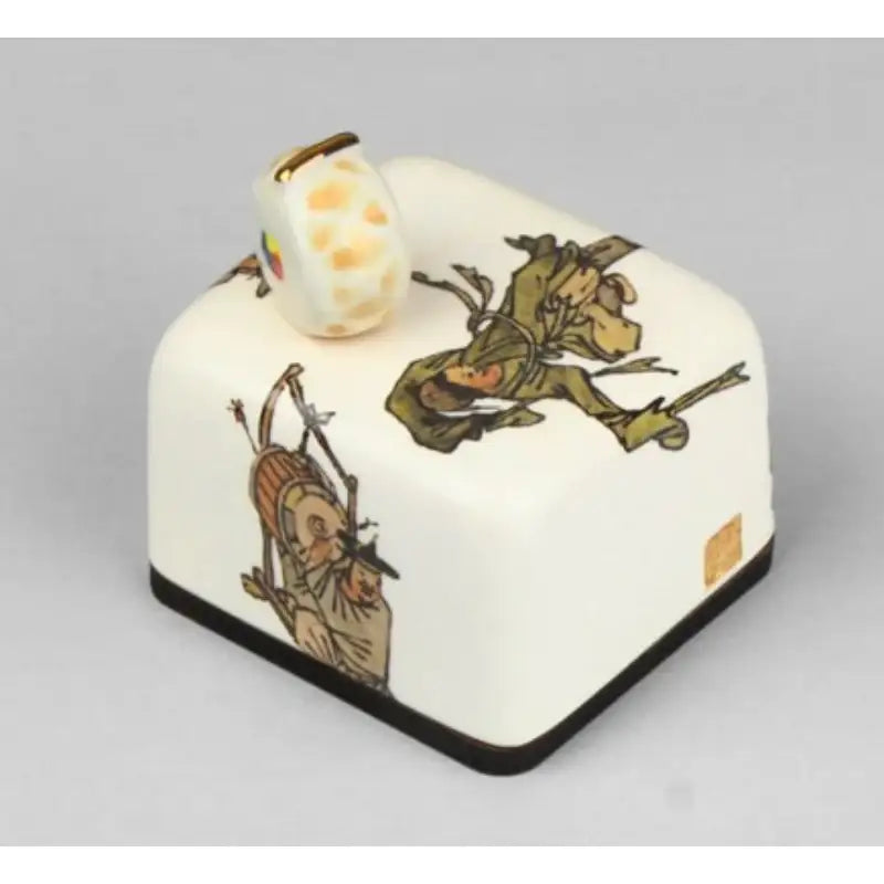 HK Studio - Moony Ceramic A Dancing Boy Musical Paperweight - HK Studio - Music Box - Harumio