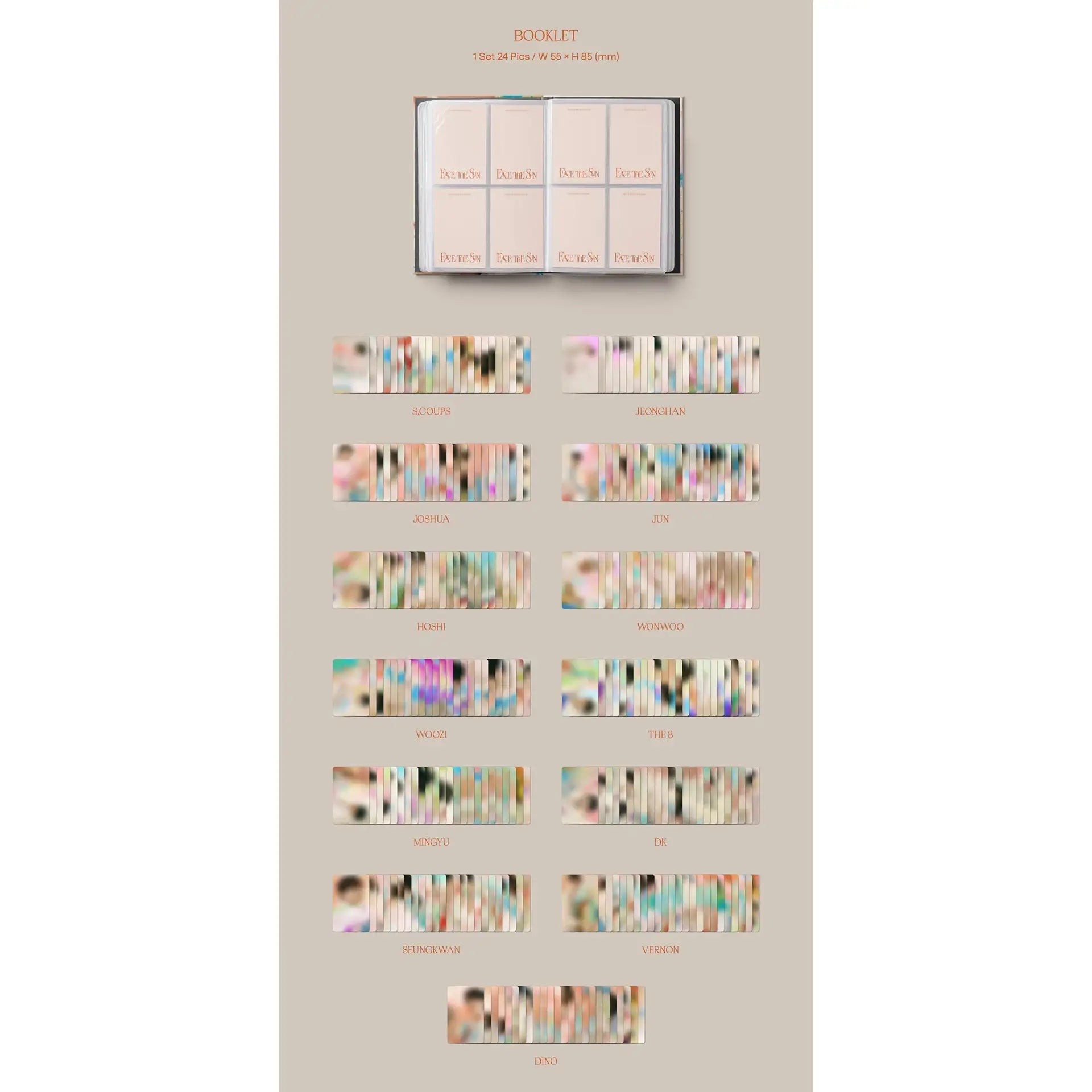 SEVENTEEN - 4th Full Album : Face The Sun (Carat Version) - SEVENTEEN - Album - Harumio