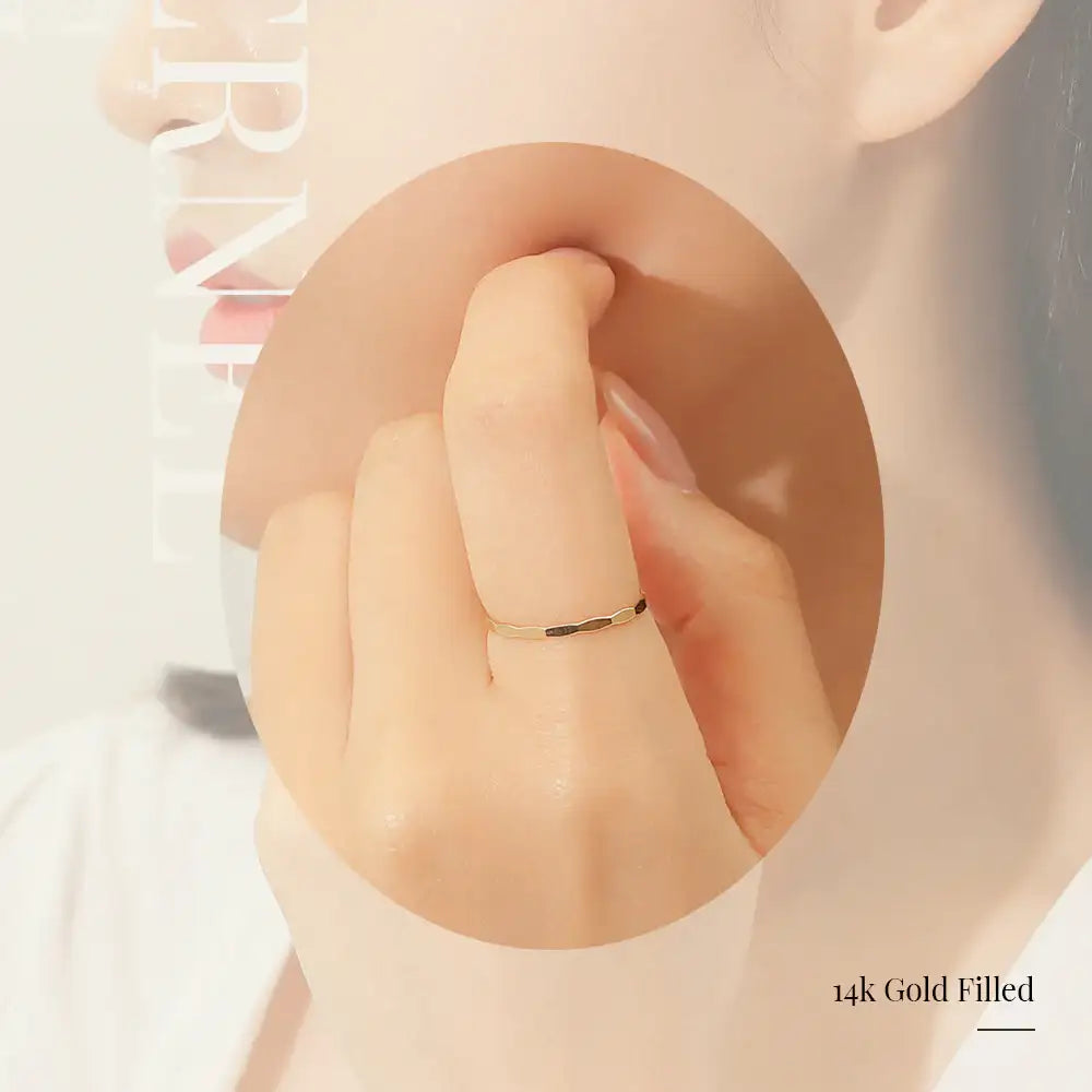CLUE - 14K Gold Filled Bright Wish Ring - CLUE - Rings - Harumio
