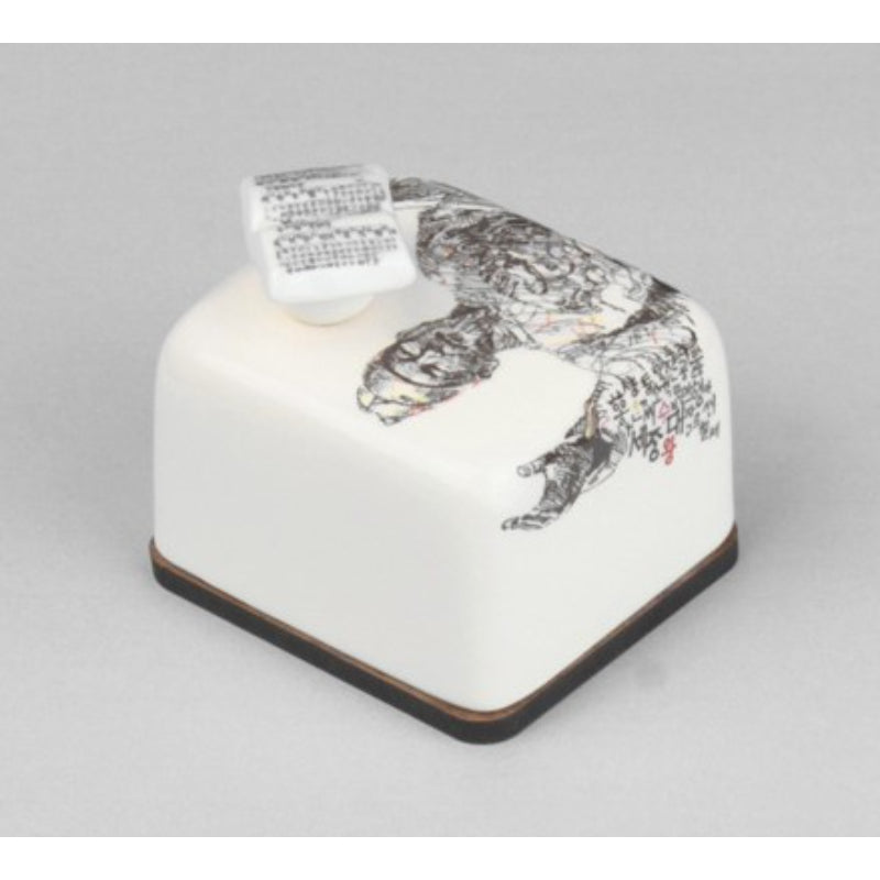 HK Studio - Moony Ceramic Sejong the Great Musical Paperweight