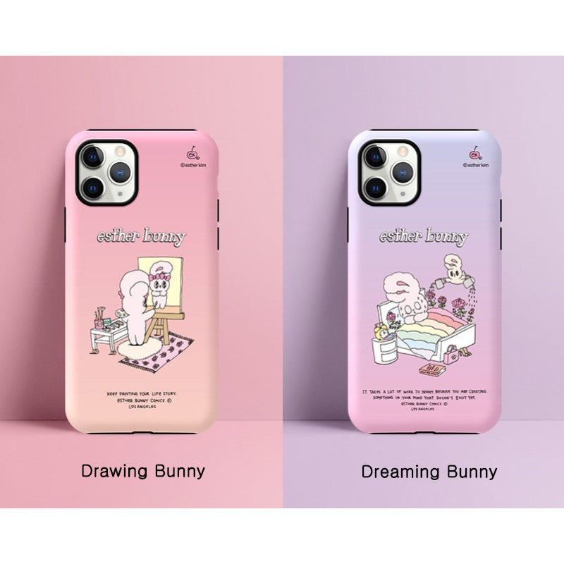 Esther Bunny - Guard Up Phone Case - Gradation Series (Samsung)
