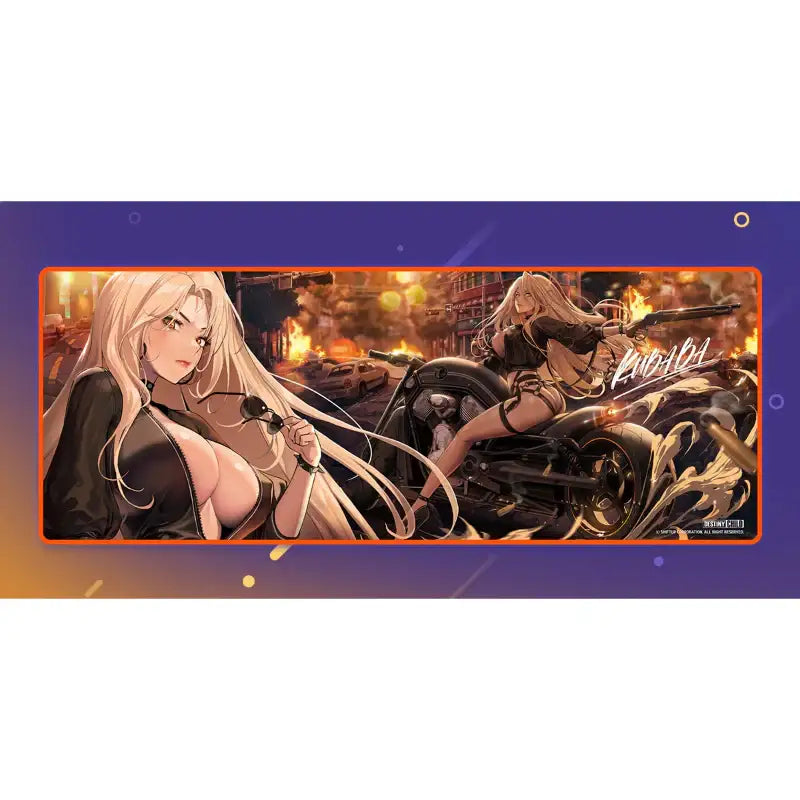 Destiny Child - High Tail Kubaba Stormer Desk Pad - Destiny Child - Accessories - Harumio