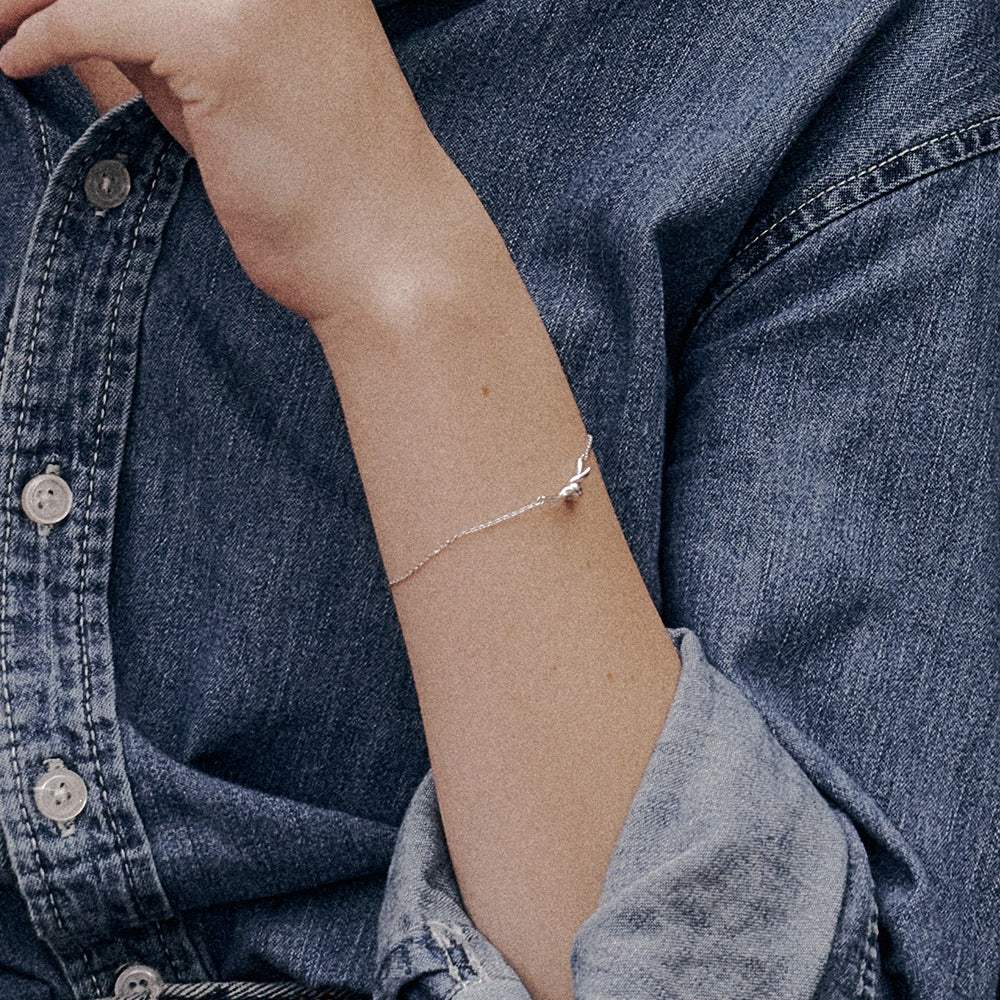 OST - Unique Twisted Round Silver Bracelet - OST - Jewelry - Harumio