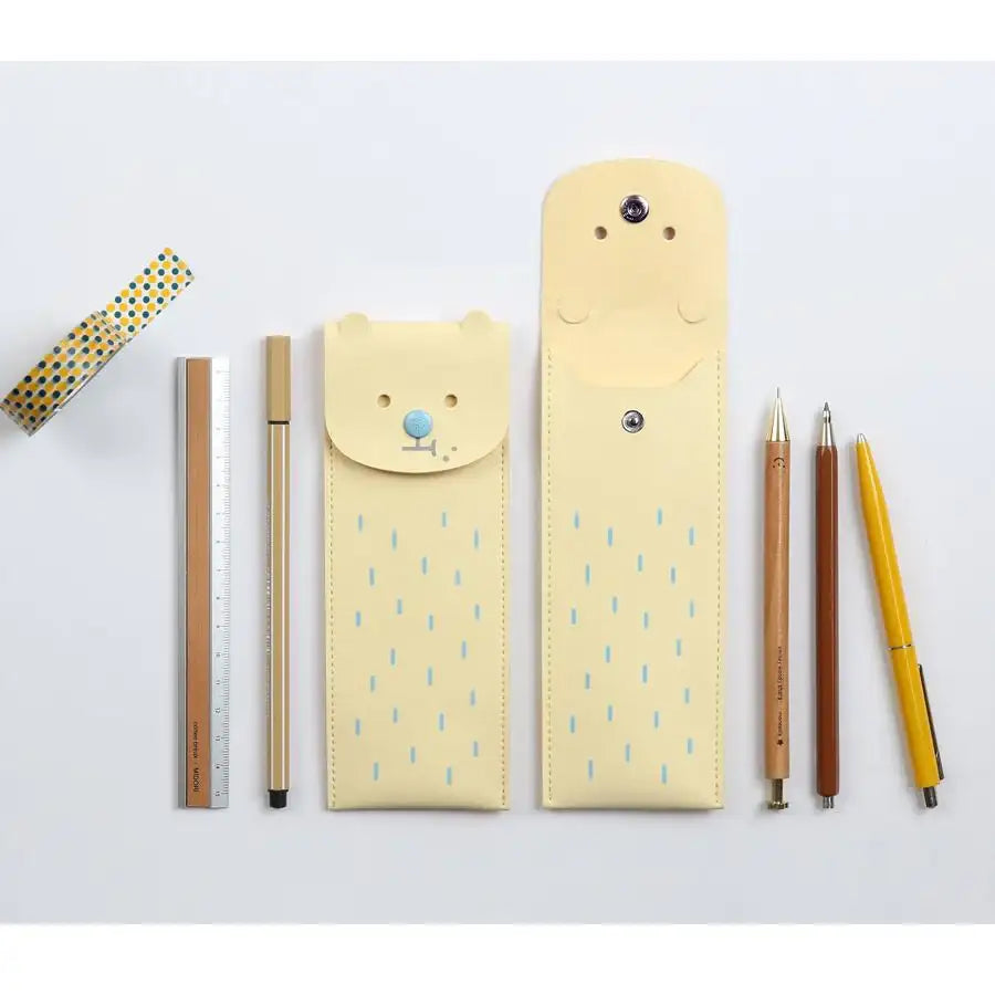 Monopoly - Toffeenut Pencase With Band - Monopoly - Pen & Pencil Cases - Harumio