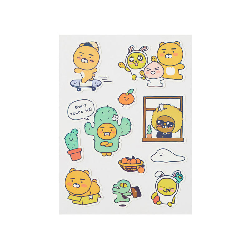 Kakao Friends - Happy Week Ryan Removable Sticker