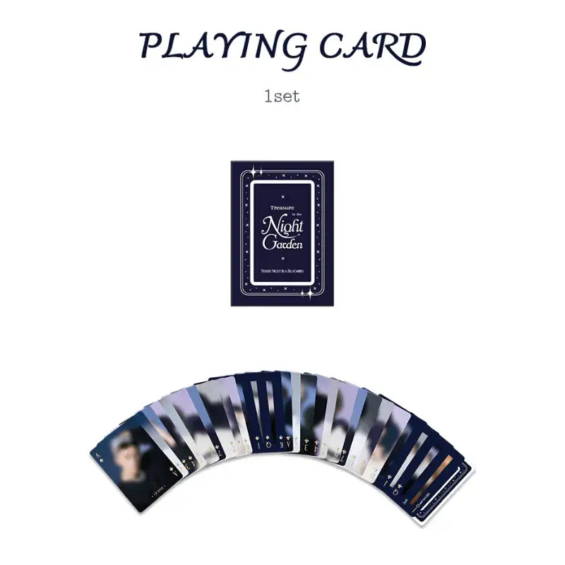 TREASURE - NIGHT GARDEN - Playing Card - TREASURE - Wallets - Harumio