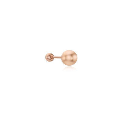 CLUE - 5mm Ball 10K/14K Gold Ear Pierce
