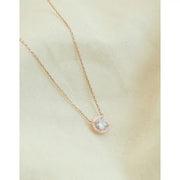 CLUE - C Collection Color One Point Silver Necklace - CLUE - Jewelry - Harumio