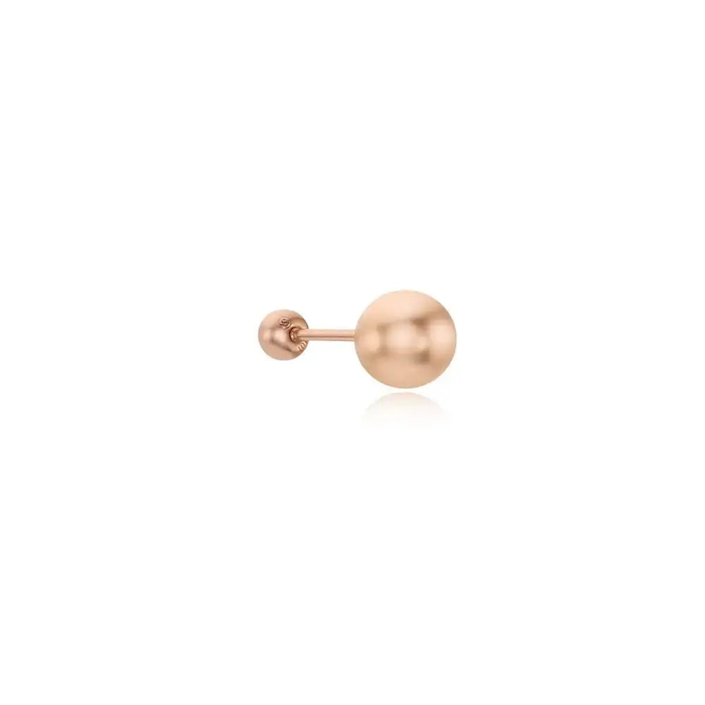 CLUE - 6mm Ball 10K/14K Gold Ear Pierce - CLUE - Jewelry - Harumio