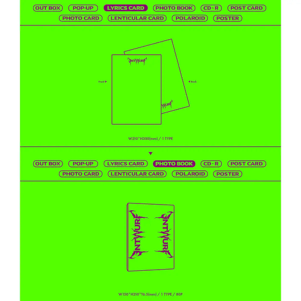 NMIXX - ENTWURF : Single (Limited Ver.) - NMIXX - Album - Harumio