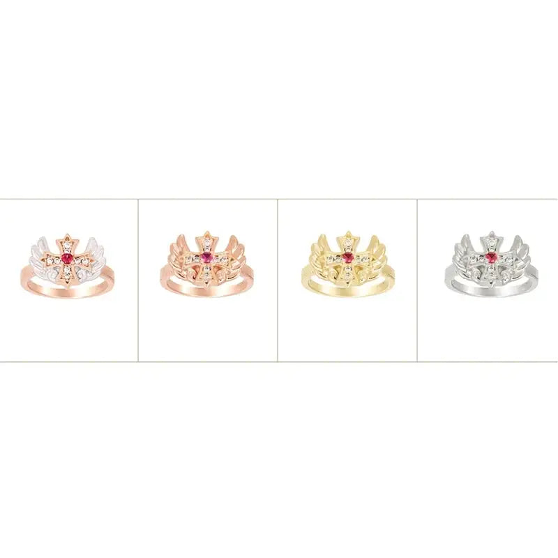 Saint Tail x Clue - Big Wing Silver Ring - CLUE - Jewelry - Harumio