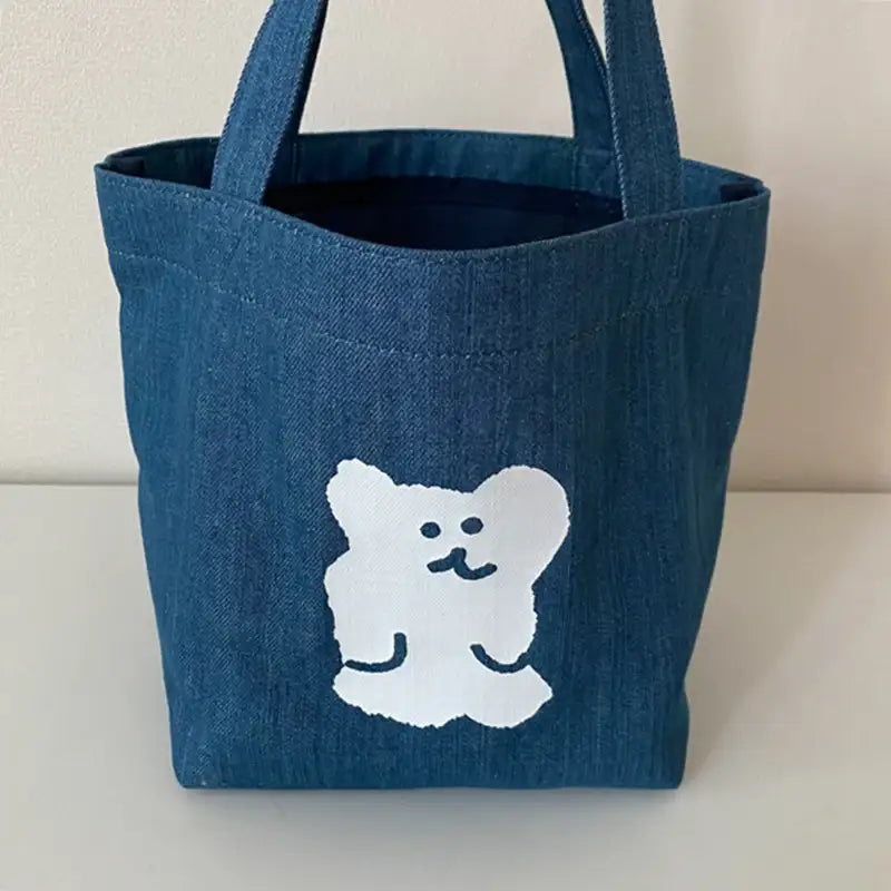 Dinotaeng - BOBO Denim Bag - Dinotaeng - Bags - Harumio