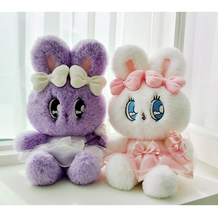 Esther Bunny - 25cm Wedding Bunny Plush Doll - Esther Bunny - Plush - Harumio