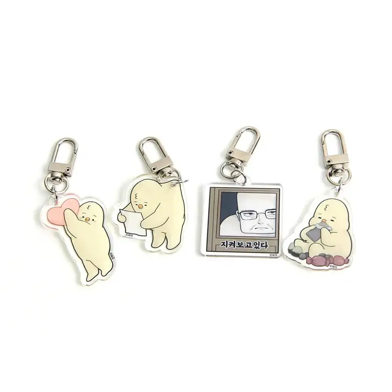 Graduate School Escape Journal - Acrylic Keyring - Webtoon Shop - Keyring - Harumio