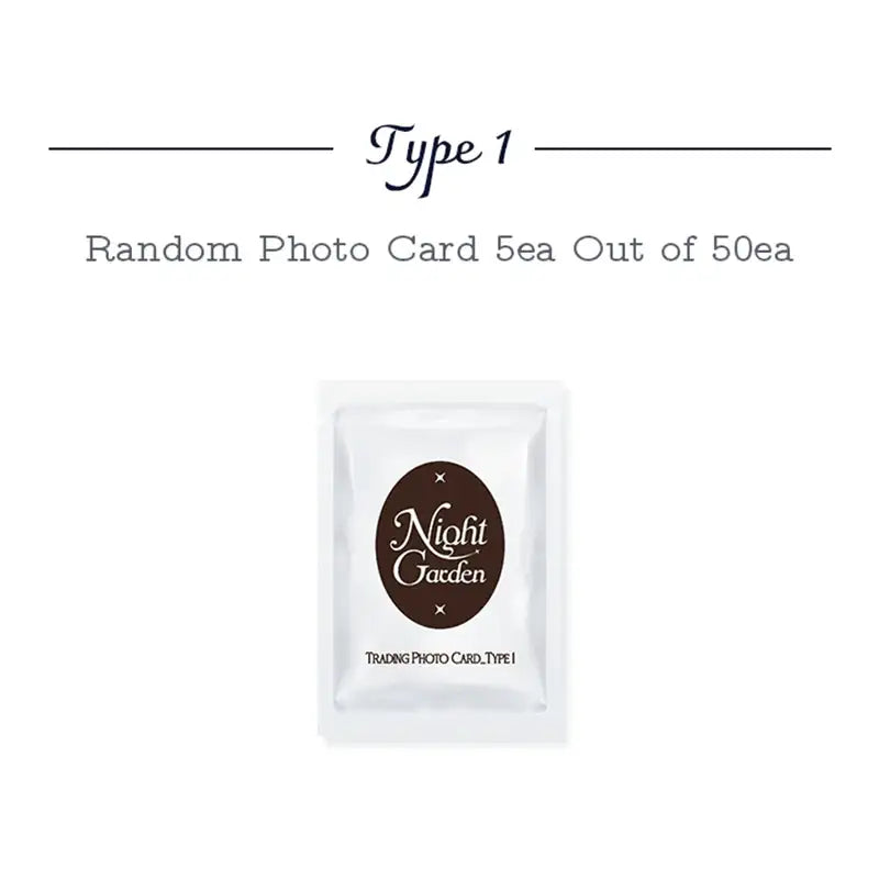 TREASURE - NIGHT GARDEN - Trading Photo Card - TREASURE - Collectible Trading Cards - Harumio