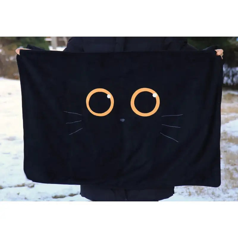 The Tale of Goldiluck, the Black Kitten - Double-sided Webtoon Blanket - Webtoon Shop - Blanket - Harumio