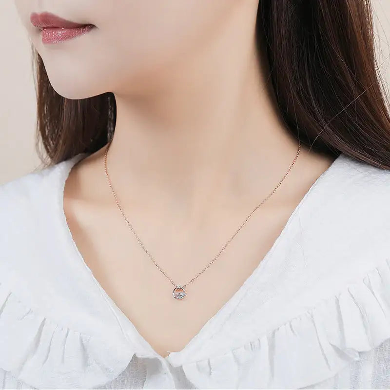 CLUE - Snow Freezing Silver Necklace - CLUE - Jewelry - Harumio