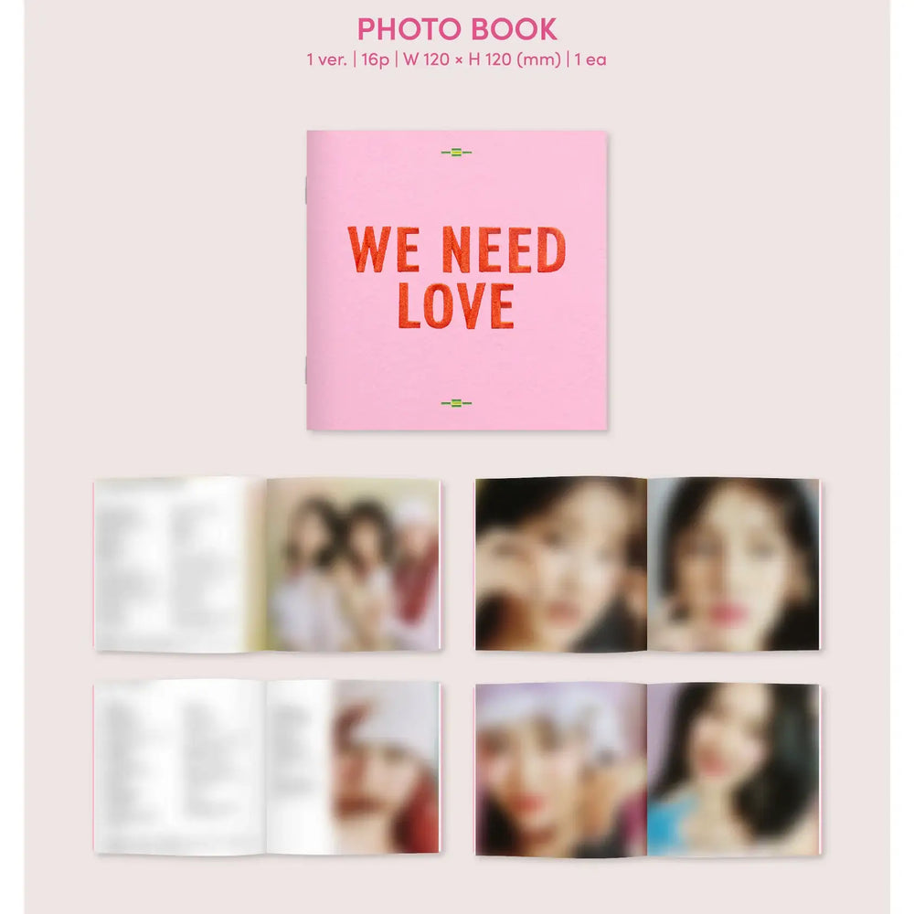 STAYC - We Need Love : 3rd Single Album (Digipack version) - STAYC - Album - Harumio