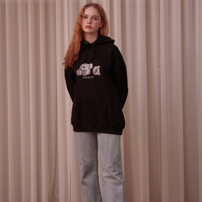 Ambler - Oops Bear Over Fit Hoodie